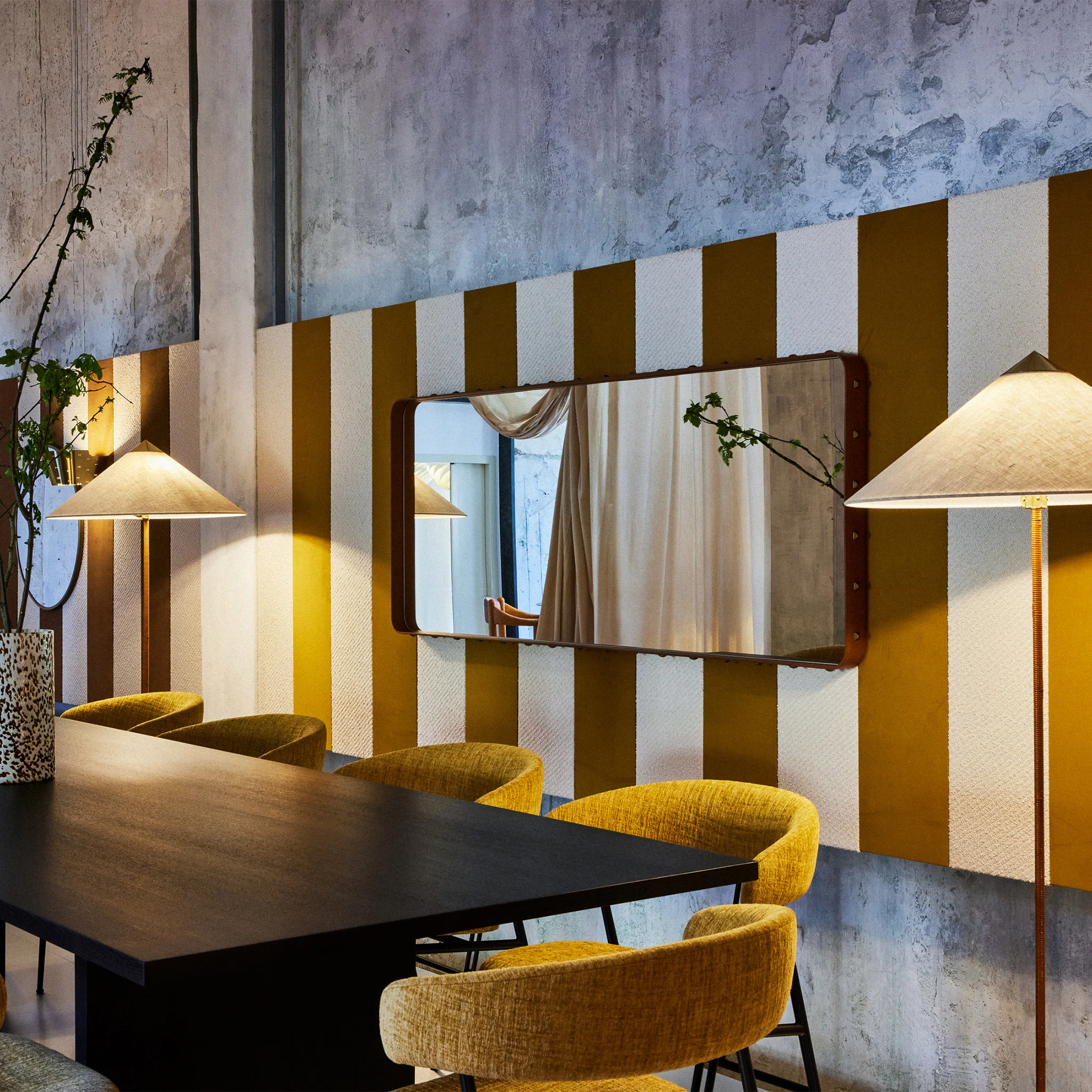 Adnet Rectangular Mirror by Gubi - Image 8