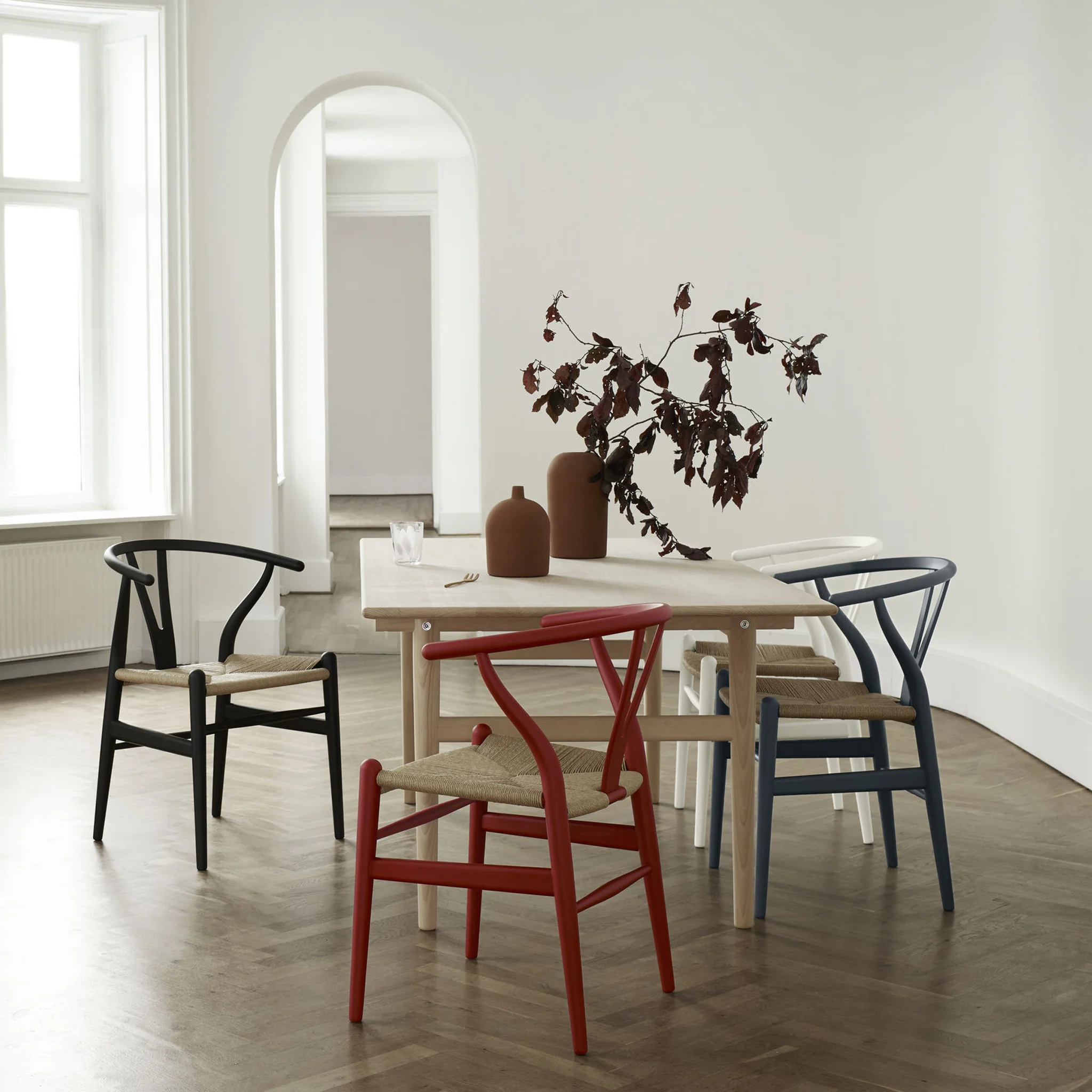 CH24 Wishbone Chair Soft Colours by Carl Hansen & Søn - Image 5