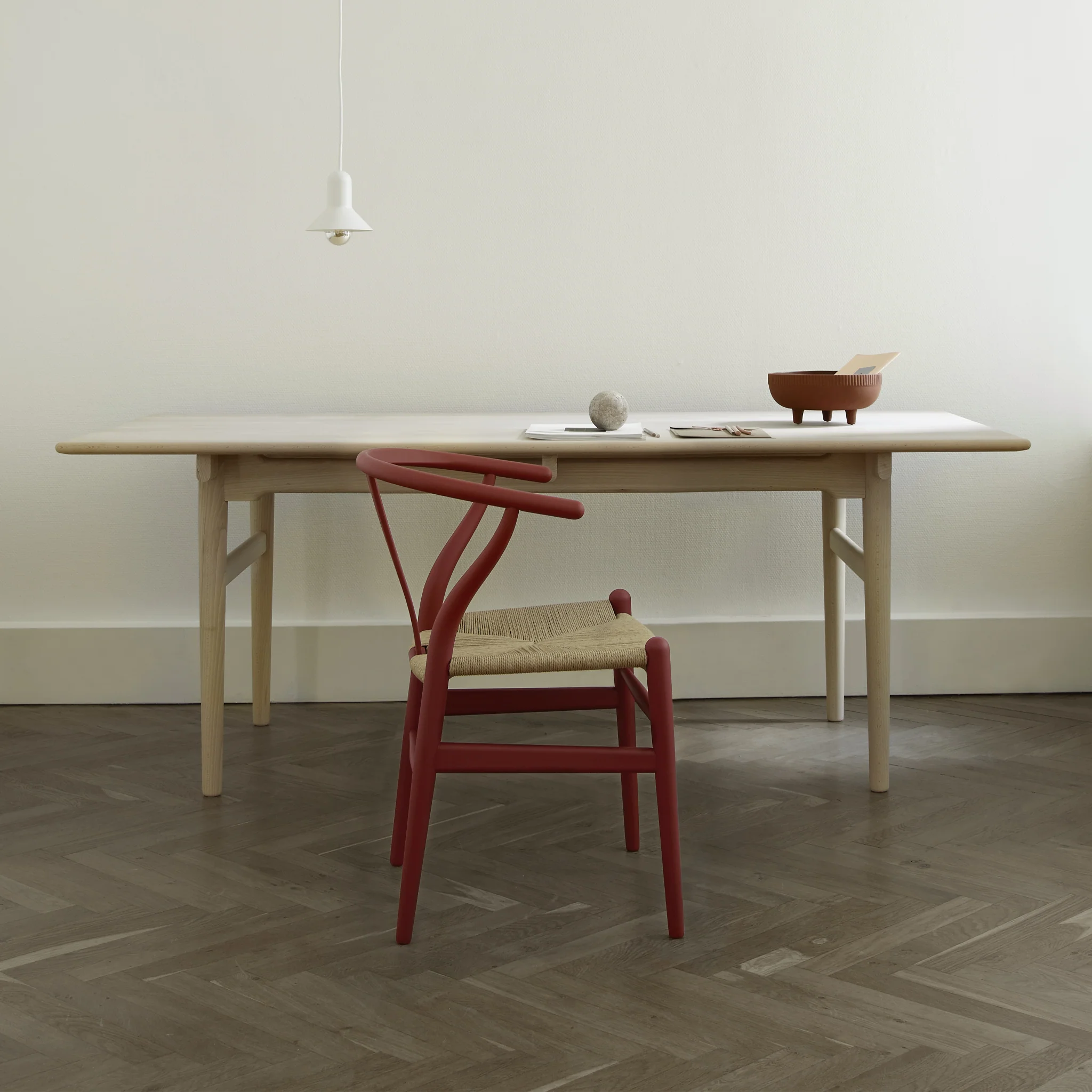 CH24 Wishbone Chair Soft Colours by Carl Hansen & Søn - Image 6