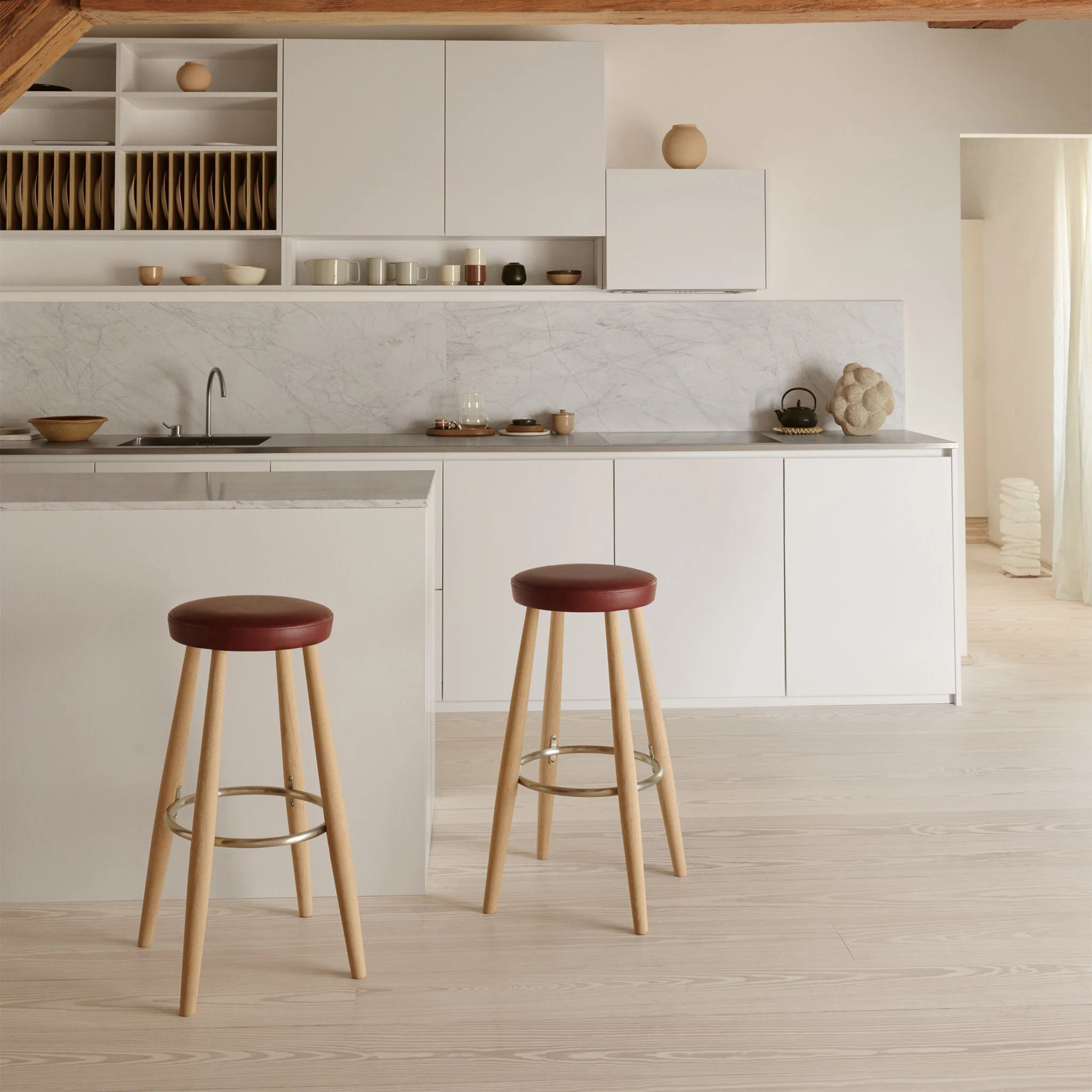 CH56 / CH58 Bar Stool by Carl Hansen & Søn - Image 6