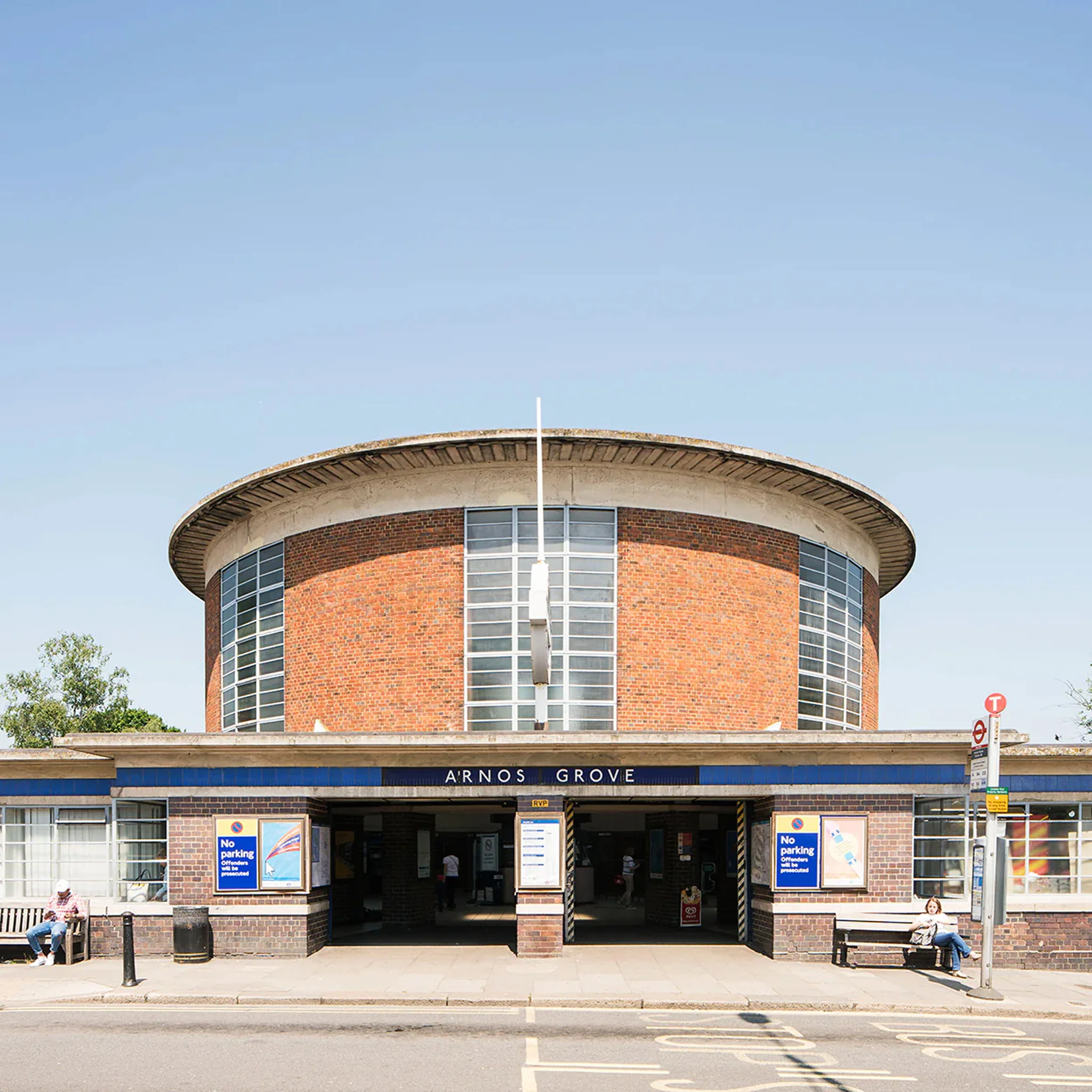 London Underground Architecture & Design Map by Blue Crow Media - Image 4