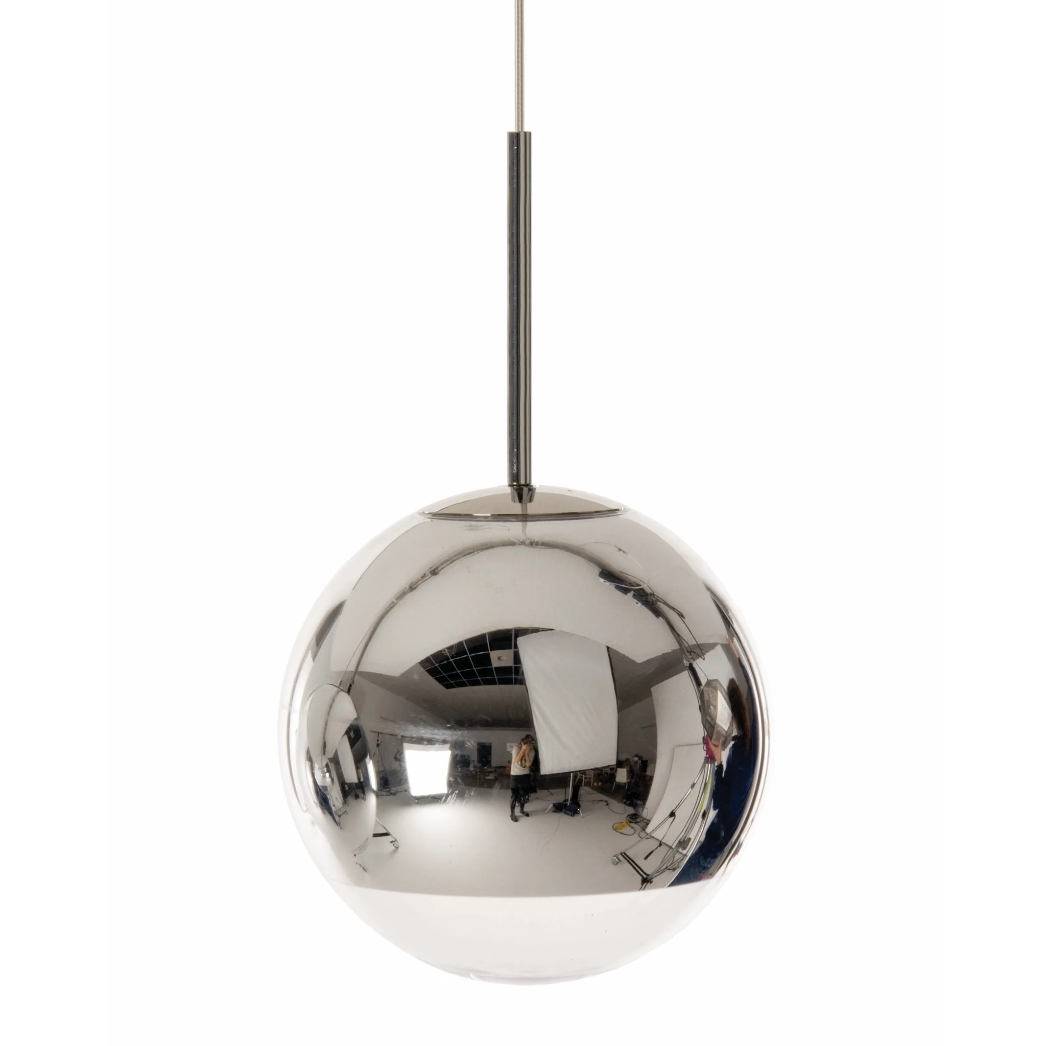 Mirror Ball Silver LED Pendant by Tom Dixon - Image 4