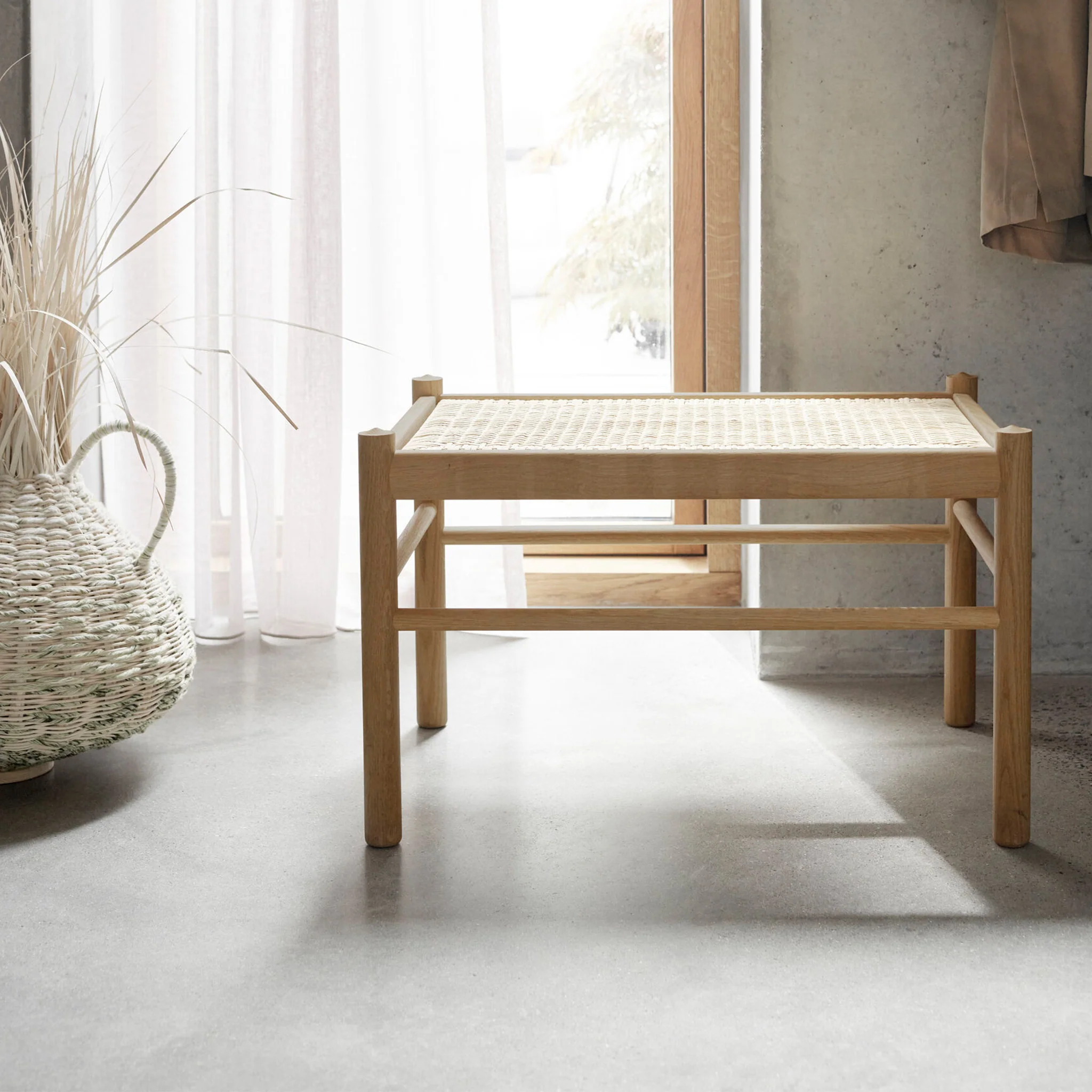 OW149F Colonial Footstool by Carl Hansen & Søn - Image 6