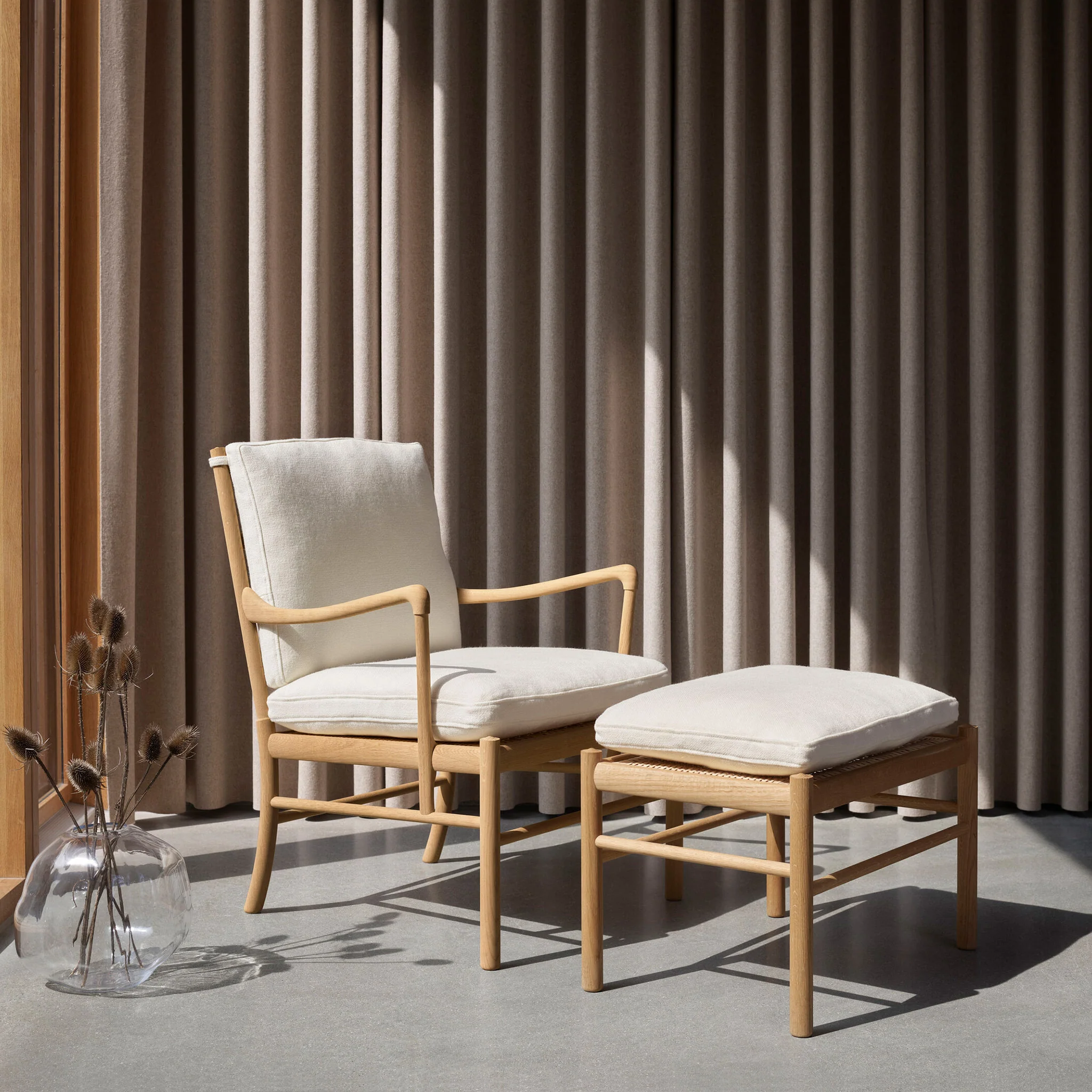 OW149F Colonial Footstool by Carl Hansen & Søn - Image 7