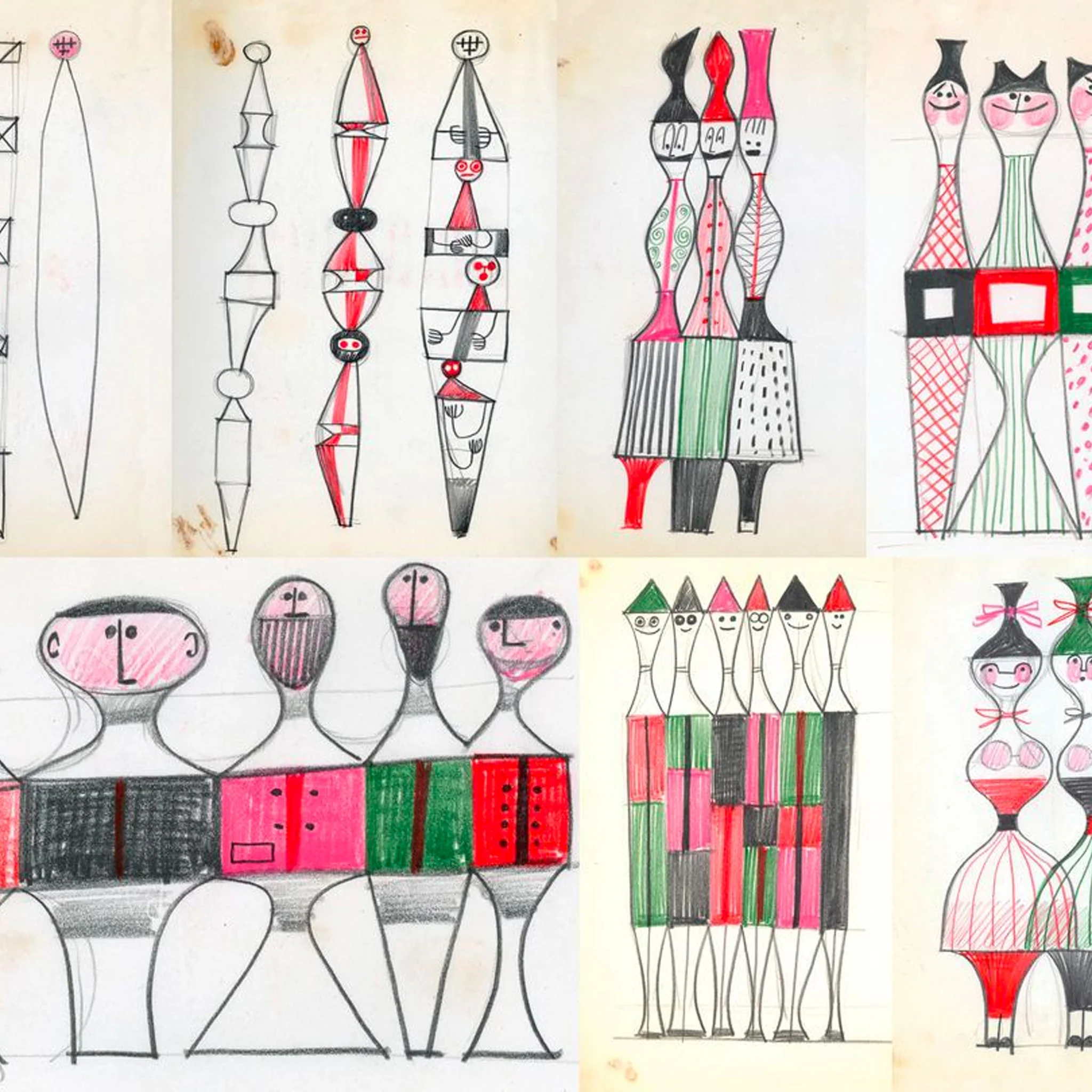 Wooden Dolls by Vitra - Image 8